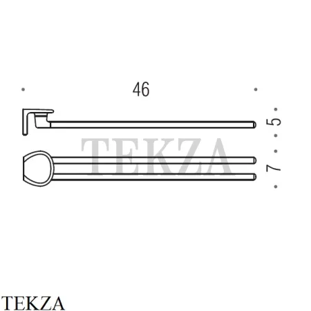 Colombo Khala Полотенцедержатель двойной B1813, хром глянец