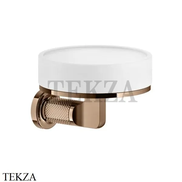 Gessi INCISO accessories Мыльница настенная, композит белый 58501-030, Copper глянец