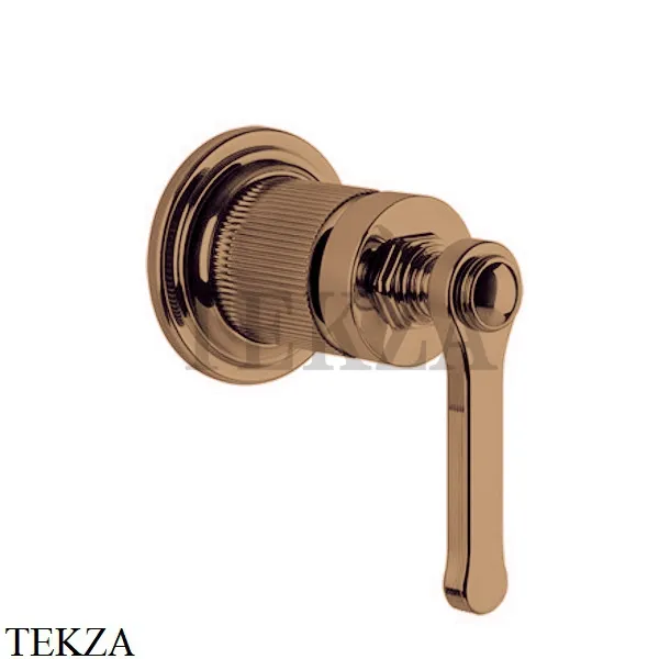 Gessi VENTI20 Смеситель для душа, 1 поток, внешняя часть 65131-726, Warm Bronze Br.