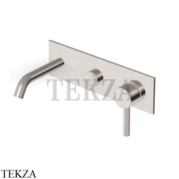 Zucchetti Pan Смеситель для ванны, внешняя часть ZP6640.C3, brushed nickel