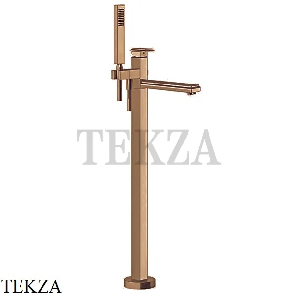 Gessi ELEGANZA Смеситель для ванны с гарнитуром, внешняя часть 46131-726, Warm Bronze Br.