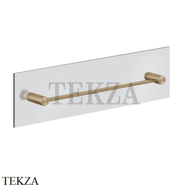 Gessi 316 ACCESSORIES Полотенцедержатель для крепления на стекло, 45 см 54923-726, Warm Bronze Br. PVD