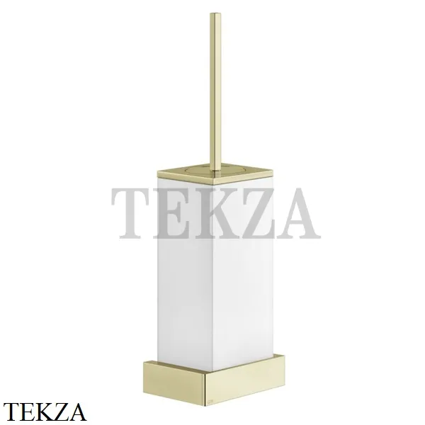 Gessi Rettangolo Ёршик подвесной, композит белый 20819-710, Brass PVD