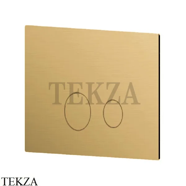 Newform Клавиша смыва для инсталляции Geberit Sigma 8 и Sigma 12, 69643X.59.097, PVD Brushed gold