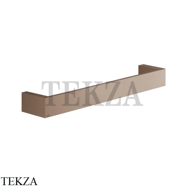 Gessi Rettangolo Держатель для банного полотенца 45 см 20900-708, Copper Brushed