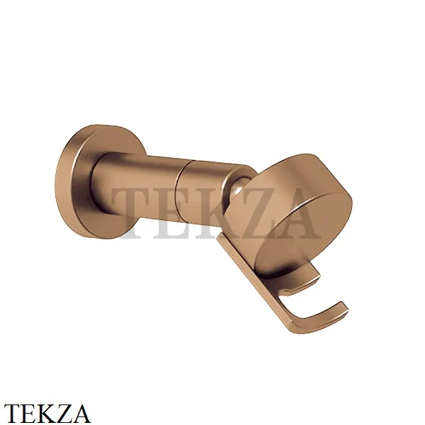 Gessi VENTI20 Держатель для ручного душа поворотный 63057-726, Warm Bronze Br.