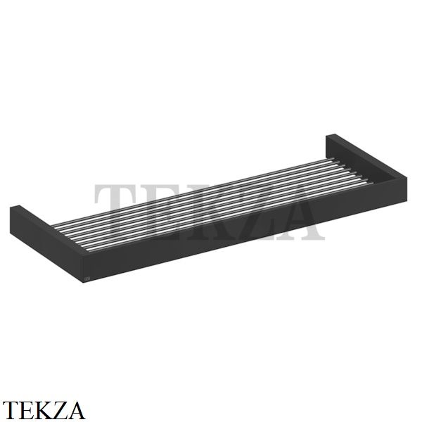 Gessi Rettangolo Решетка-полка для полотенец широкая 60 см 20950-099, Black XL