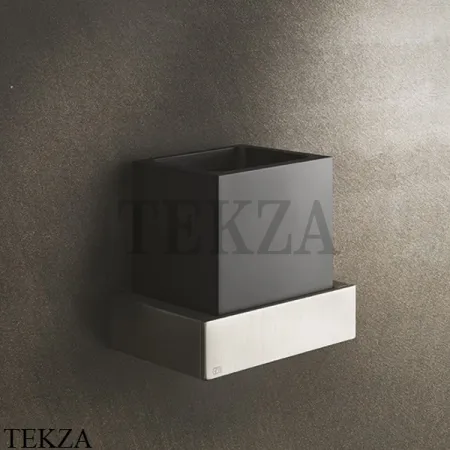 Gessi Rettangolo Стакан настольный, композит черный 20832-099, Black XL