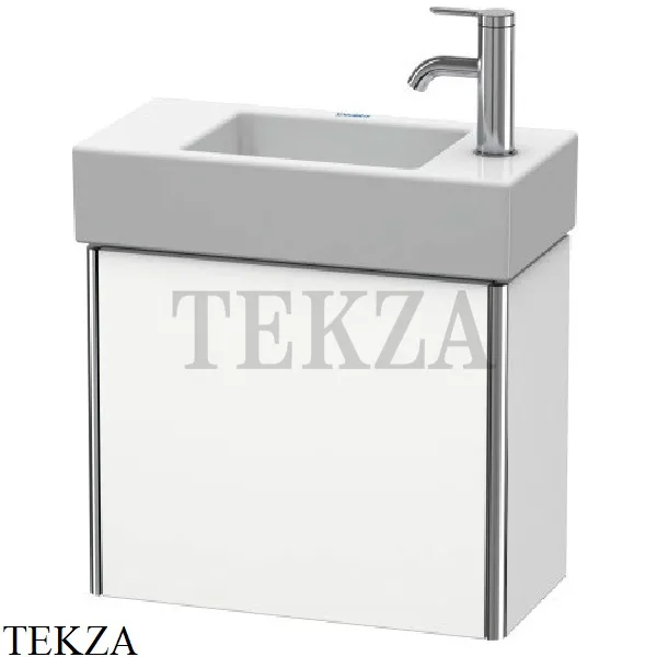 Duravit XSquare Тумба подвесная под раковину XS4091R1818, 1 распашная дверца, белый матовый