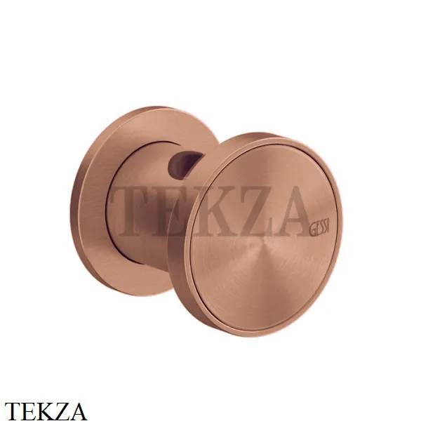 Gessi Origini MATERIC Держатель для душевой лейки фиксированный 66157-708, Copper Brushed