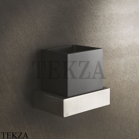 Gessi Rettangolo Ёршик подвесной, композит черный 20820-727, Brushed Brass