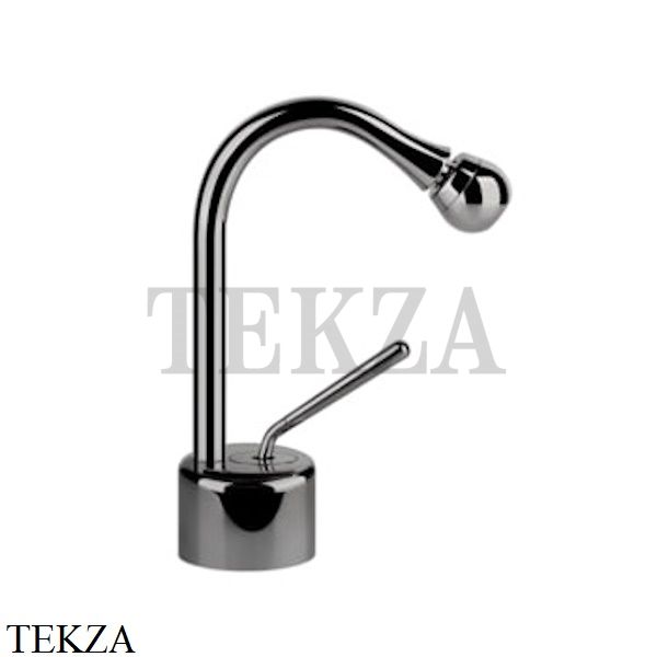 Gessi Goccia Смеситель для биде фиксированный, без сливного гарнитура 33807-124, Black Metal