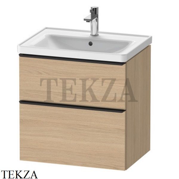 Duravit D-Neo Тумба подвесная с 2 ящиками, для умывальника 65 см DE435403030, Natural Oak