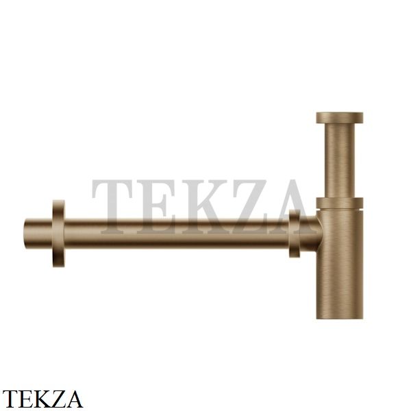 Gessi TOTAL LOOK Сифон для раковины бутылочный 01377-726, Warm Bronze Br.