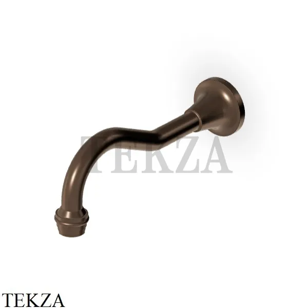 Zucchetti Agora Classic Излив для ванны настенный Z92204.P21, brushed chocolate PVD