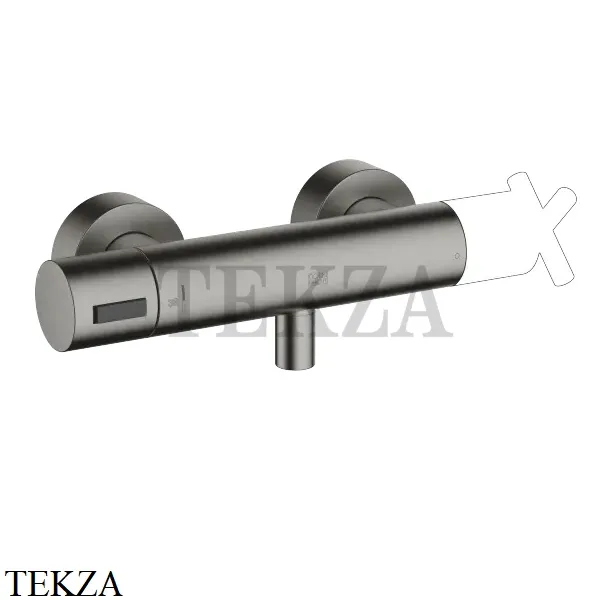 Dornbracht Термостат для душа наружный, без ручки-опция 34443979-99, Brushed Dark Platinum