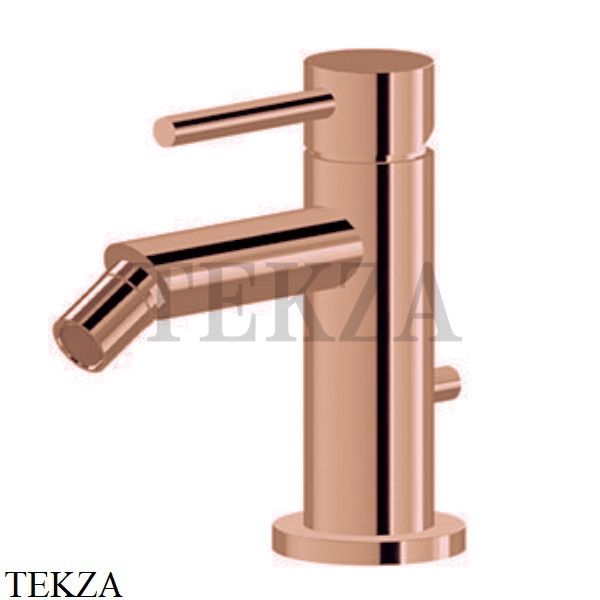 Newform MINI-X PRO Смеситель для биде, с донным клапаном, 61326.M0.072, Copper satin