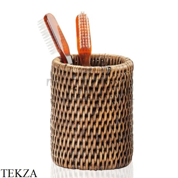 Decor Walther BASKET Стакан настольный 0931892, ротанг темный