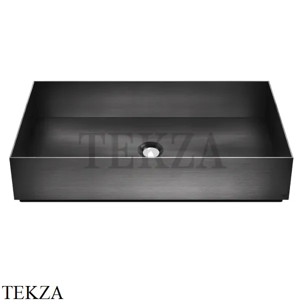 Gessi INGRANAGGIO TOTAL LOOK Умывальник на столешницу 54606-707, Black Metal Brushed