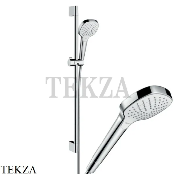 Hansgrohe Croma Select E Vario 3 jet Душевой набор 26582400 хром глянец-белый