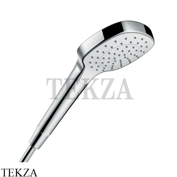 Hansgrohe Croma Select E 1 jet Ручной душ 26814400 хром-белый матовый