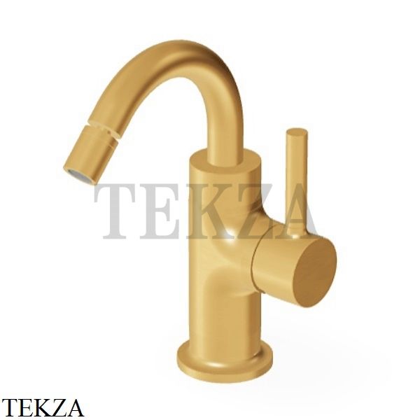 Zucchetti Pan Смеситель для биде, с донным клапаном ZP6348.C41, brushed gold