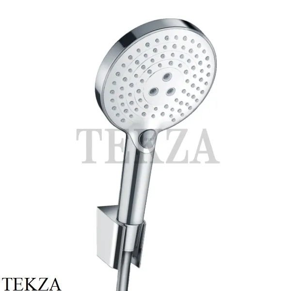 Hansgrohe Raindance Select S Душевой набор 120 3jet шланг 160 см 26721400, хром глянец-белый