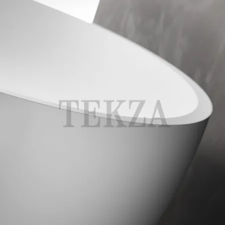 Gruppo Treesse CAREZZA Свободностоящая ванна 180 solid surface V308BO, белый матовый