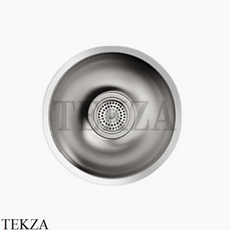 Kohler Undertone Мойка для кухни круглая K-3339-NA, нержавеющая сталь