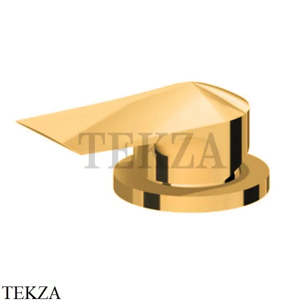 Newform Delta Zero Смеситель-рычаг управления для излива 72205.61.020, PVD Glossy Gold