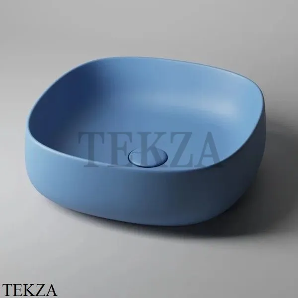 Sitega OSNO 420 Раковина накладная скругленная, с донным клапаном OSNO 420 - Pure