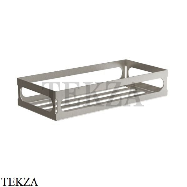 Gessi RILIEVO Полка-решетка в душевую зону 59549-149, Finox Brushed Nickel