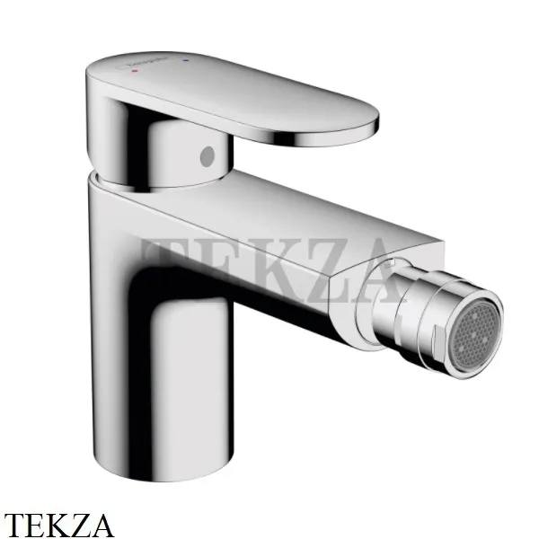 Hansgrohe Vernis Blend Смеситель для биде, с донным клапаном 71210000, хром глянец