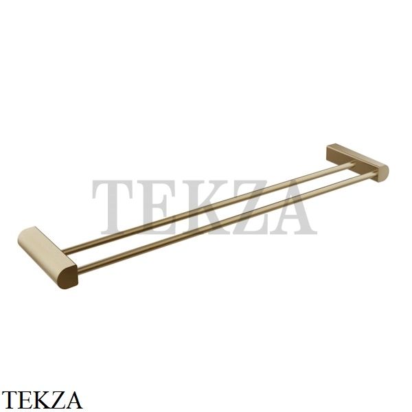 Gessi RILIEVO Держатель для банного полотенца двойной 59405-726, Warm Bronze Br