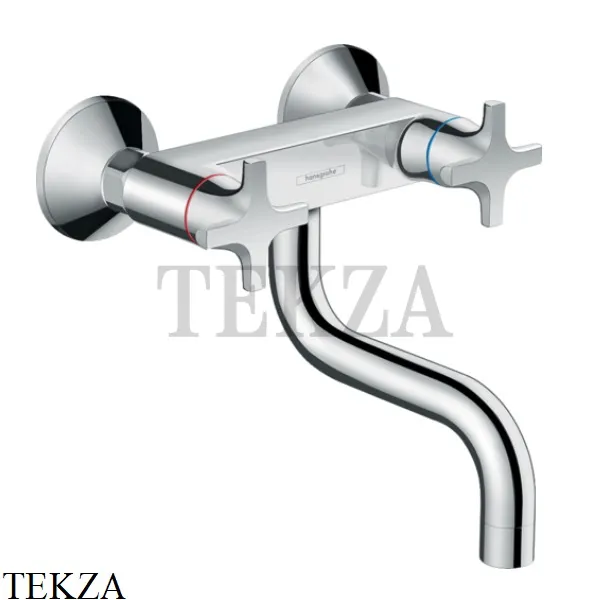 Hansgrohe Logis Смеситель для кухни поворотный 71287000, хром глянец