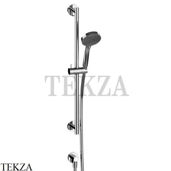 Gessi Emporio Shower Душевая штанга с ручной лейкой 3 режима, вывод 47310-031, хром глянец