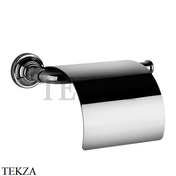 Gessi VENTI20 Держатель туалетной бумаги с крышкой 65449-706, Black Metal