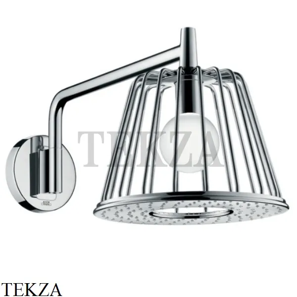 Axor LampShower 1jet Nendo Верхний душ с настенным креплением 26031000, хром глянец