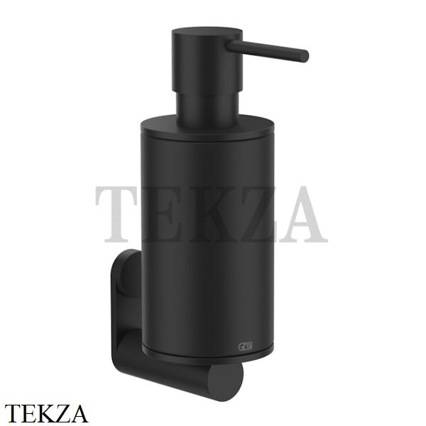 Gessi 316 ACCESSORIES Дозатор для жидкого мыла или лосьона, композит черный 54714-299, Black XL