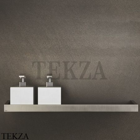 Gessi Rettangolo Ёршик подвесной, композит черный 20820-727, Brushed Brass