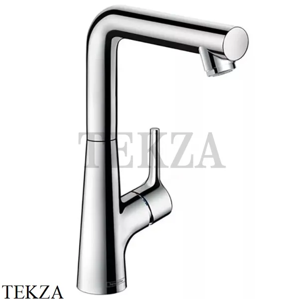 Hansgrohe Talis S Смеситель для раковины, с донным клапаном 72105000, хром глянец