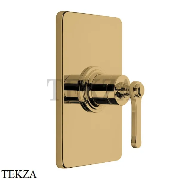 Gessi VENTI20 Смеситель для душа, 1 поток, внешняя часть 65061-727, Brushed Brass