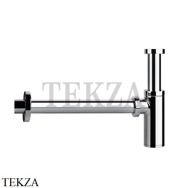 Gessi TOTAL LOOK Сифон для раковины бутылочный 01377-031, хром глянец