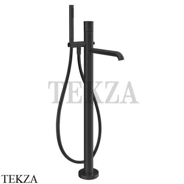 Gessi Habito INTRECCIO Смеситель для ванны напольный, внешняя часть 70128-299, Black XL