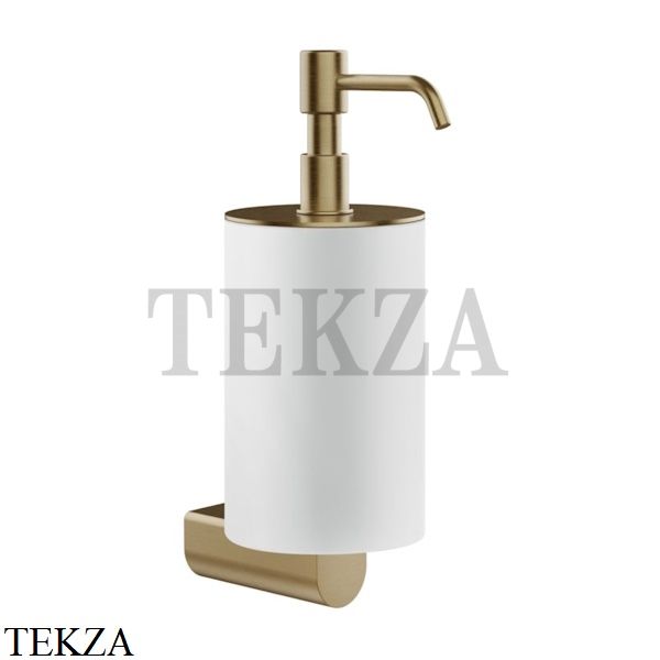 Gessi RILIEVO Дозатор для жидкого мыла, композит белый 59513-726, Warm Bronze Br