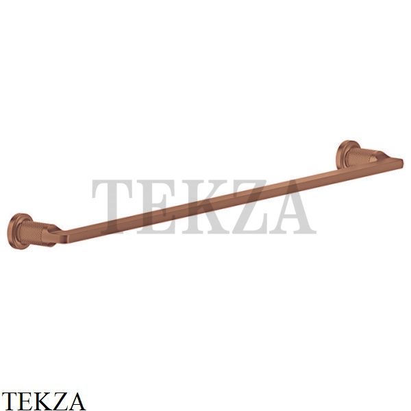 Gessi INCISO accessories Держатель для банного полотенца 60 см 58503-708, Copper Brushed