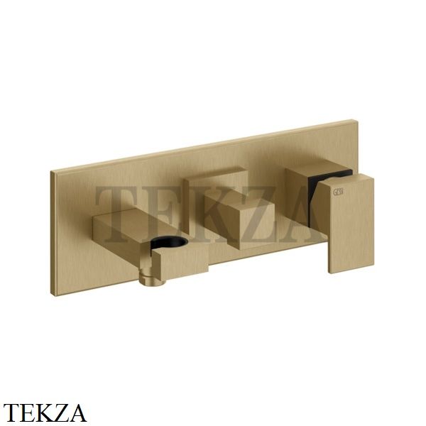 Gessi Rettangolo shower Смеситель для душа, внешняя часть 44910-726, Warm Bronze Br. PVD