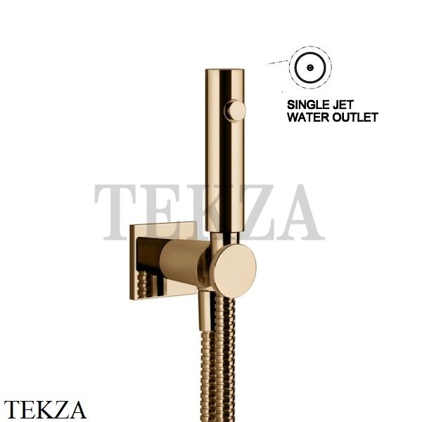 Gessi RILIEVO Гидроёршик настенный на 1/2" 59151-735, Warm Bronze PVD