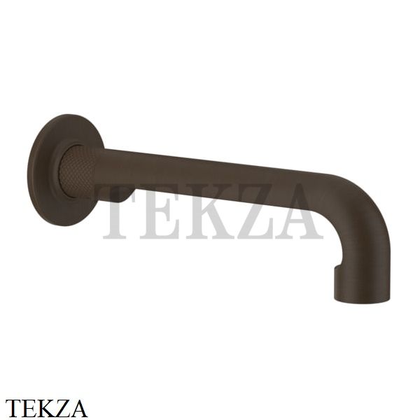 Gessi INCISO Излив для раковины настенный средней длины 58100-845, Dark Bronze