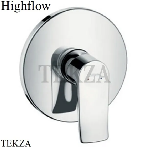 Hansgrohe Metris Highflow Смеситель для душа, внешняя часть 31652000, хром глянец